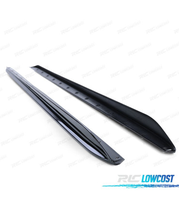 EXTENSÕES EMBALADEIRAS LATERAIS BMW G20 G21 18- LOOK M PERFORMANCE PRETO BRILHANTE