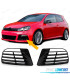 GRELHAS PARA-CHOQUE VOLKSWAGEN VW GOLF 6 5K1 09-13 R20 PRETO BRILHANTE