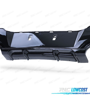 DIFUSOR BMW F20 F21 M 10-15 PRETO BRILHANTE LOOK M PERFORMANCE