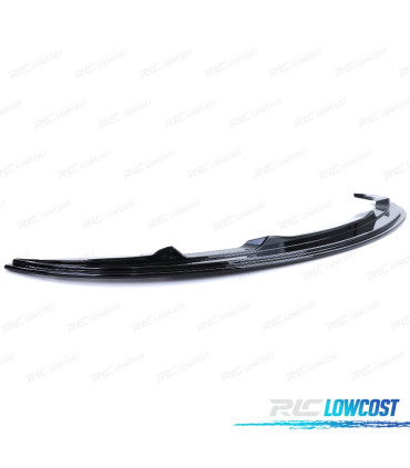 SPOILER LIP BMW E90 E91 08-12 PACK M PRETO BRILHANTE