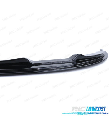 SPOILER LIP BMW E90 E91 08-12 PACK M PRETO BRILHANTE