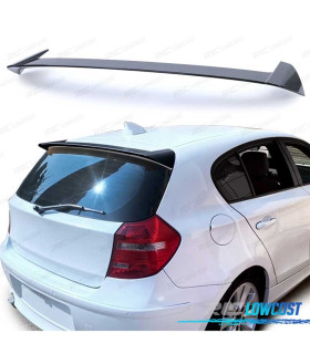 AILERON SPOILER BMW E81 E87 04-12 LOOK M PERFORMANCE PRETO BRILHANTE