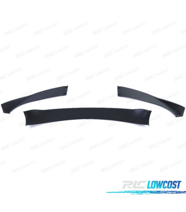 SPOILER LIP BMW E60 E61 03-10 LOOK PACK M HAMANN PRETO MATE