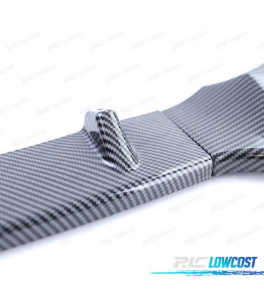 SPOILER LIP VOLKSWAGEN VW GOLF 6 5K1 08-12 CARBONO