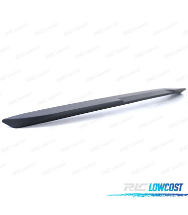 AILERON SPOILER TRASEIRO AUDI A4 B9 SEDAN 15-19 RS4 LOOK PRETO MATE