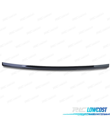 AILERON SPOILER TRASEIRO BMW E46 SEDAN 98-05 LOOK M PRETO BRILHANTE