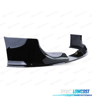 SPOILER LIP BMW E60 E61 03-10 LOOK M PERFORMANCE PRETO BRILHANTE