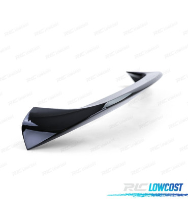 AILERON SPOILER TRASEIRO BMW F20 F21 LCI 15-19 LOOK M PERFORMANCE PRETO BRILHANTE