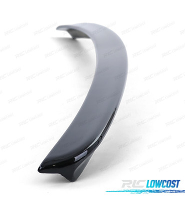 AILERON SPOILER TRASEIRO MERCEDES E CLASSE W211 SEDAN 03-08 AMG LOOK PRETO BRILHANTE