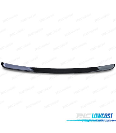 AILERON SPOILER TRASEIRO MERCEDES E CLASSE W211 SEDAN 03-08 AMG LOOK PRETO BRILHANTE