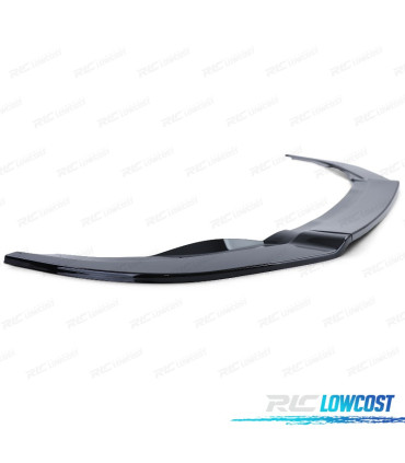 SPOILER LIP VOLKSWAGEN VW GOLF 6 09-12 LOOK R20 PRETO BRILHANTE