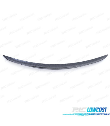 AILERON SPOILER TRASEIRO MERCEDES CLASE C C205 15- LOOK AMG CARBONO