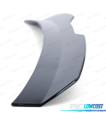 AILERON SPOILER TRASEIRO VOLKSWAGEN VW POLO 5 6R 6C 14-17 PRETO BRILHANTE