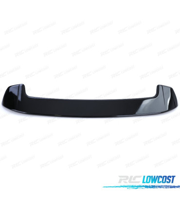 AILERON SPOILER TRASEIRO VOLKSWAGEN VW POLO 5 6R 09-14 LOOK R LINE PRETO BRILHANTE