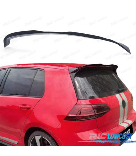 AILERON SPOILER TRASEIRO VOLKSWAGEN VW GOLF 7 GTI 13-20 PRETO BRILHANTE