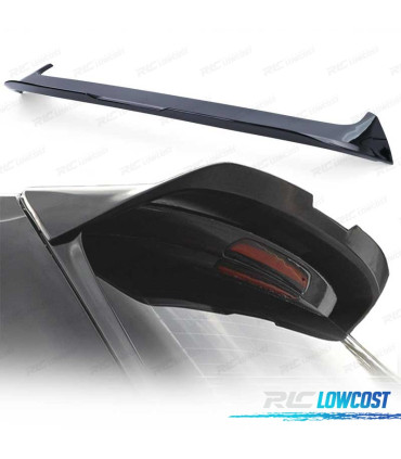 SPOILER AILERON VOLKSWAGEN VW GOLF 7 13-20 LOOK R-LINE PRETO BRILHANTE