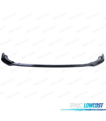 SPOILER LIP FRONTAL VOLKSWAGEN VW POLO 6 2G AW 17- PRETO BRILHANTE