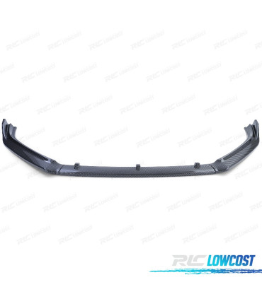 SPOILER LIP FRONTAL VOLKSWAGEN VW POLO 6C 14-17 CARBONO