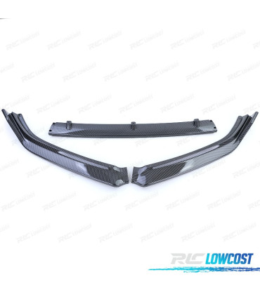 SPOILER LIP FRONTAL VOLKSWAGEN VW POLO 6C 14-17 CARBONO