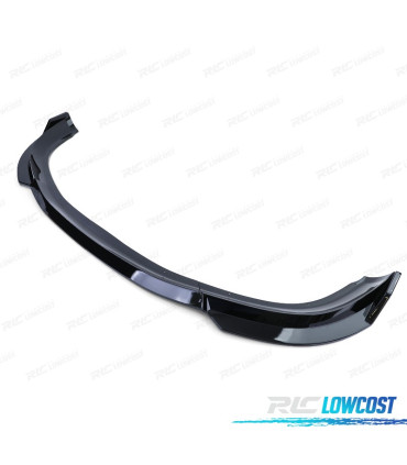 SPOILER LIP FRONTAL VOLKSWAGEN VW POLO 9N3 05-09 PRETO BRILHANTE