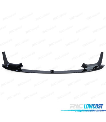 SPOILER LIP FRONTAL BMW F80 M3 F82 F83 M4 14- PRETO BRILHANTE