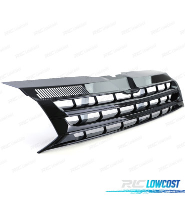GRELHA FRONTAL VOLKSWAGEN VW T5 FACELIFT 09-15 PRETO BRILHANTE