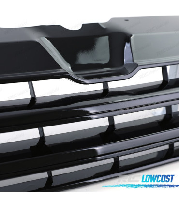 GRELHA FRONTAL VOLKSWAGEN VW T5 FACELIFT 09-15 PRETO BRILHANTE