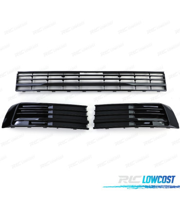 GRELHAS FRONTAIS VOLKSWAGEN VW T6 MULTIVAN 15-19 SEM ACC PRETO BRILHANTE