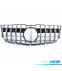 GRELHA FRONTAL MERCEDES GLK X204 12-15 LOOK AMG PRETO BRILHANTE CROMADO