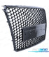 GRELHA FRONTAL AUDI A7 C7 4G 10-14 PDC LOOK RS PRETO BRILHANTE
