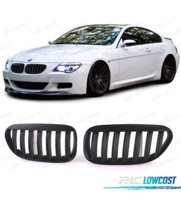 GRELHAS BMW E63 E64 04-10 LOOK M PRETO MATE