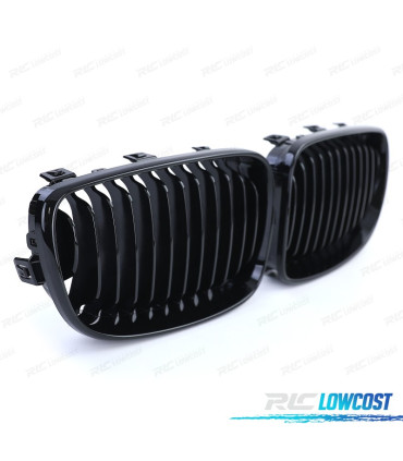 GRELHAS BMW E81 E82 E87 E88 07-12 LOOK M PRETO BRILHANTE
