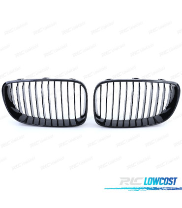 GRELHAS BMW E81 E82 E87 E88 07-12 LOOK M PRETO BRILHANTE