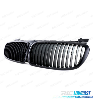 GRELHAS FRONTAIS BMW E65 E66 05-08 LOOK M PRETO MATE