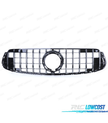 GRELHA FRONTAL MERCEDES CLASE GLC X253 SUV 20- LOOK AMG PRETO CROMO
