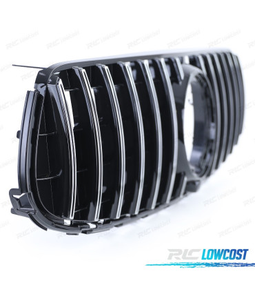 GRELHA FRONTAL MERCEDES CLASE GLC X253 SUV 20- LOOK AMG PRETO CROMO