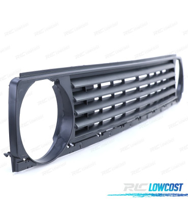 GRELHA VOLKSWAGEN VW GOLF 2 83-91 PRETO + MOLDURA PRETA