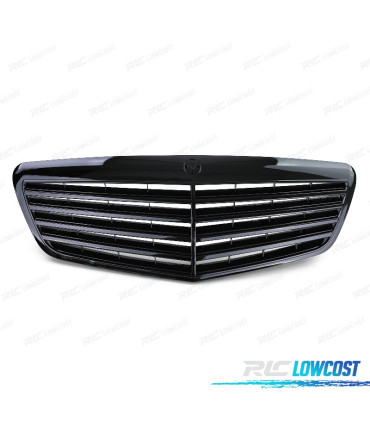 GRELHA FRONTAL MERCEDES W221 09-13 PRETO BRILHANTE
