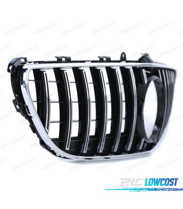 GRELHA FRONTAL MERCEDES CLS C218 W218 X218 14-18 PRETO CROMADO