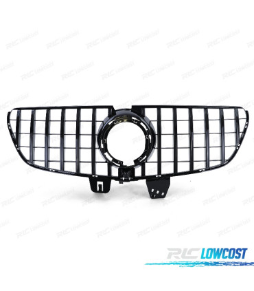 GRELHA FRONTAL MERCEDES V W447 19- PRETO BRILHANTE LOOK AMG