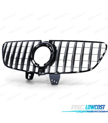 GRELHA FRONTAL MERCEDES CLASE V W447 19- PRETO CROMADO LOOK AMG