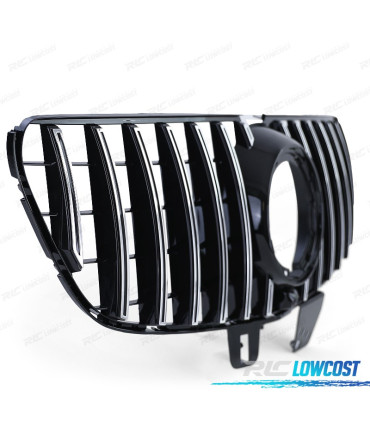 GRELHA FRONTAL MERCEDES CLASE V W447 19- PRETO CROMADO LOOK AMG