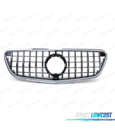 GRELHA FRONTAL MERCEDES VITO W447 14-19 PRETO CROMADO