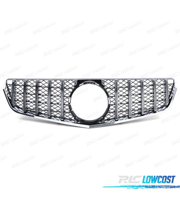 GRELHA FRONTAL MB E C207 A207 09-13 PRETO CROMADO LOOK GTR