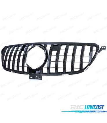 GRELHA FRONTAL MERCEDES GLE COUPE C292 15-19 LOOK AMG PRETO BRILHANTE