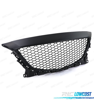GRELHA FRONTAL MAZDA 3 BM BN 13-19 PRETO MATE