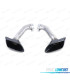 PONTEIRAS DE ESCAPE PARA BMW X6 E71 11-14 LOOK M PRETO