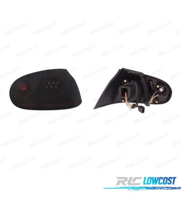 CONJUNTO DE FAROLINS LED VOLKSWAGEN VW GOLF 5 03-08 NEW LOOK INDICADORES DINAMICOS