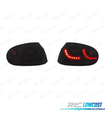 CONJUNTO DE FAROLINS LED VOLKSWAGEN VW GOLF 5 03-08 NEW LOOK INDICADORES DINAMICOS