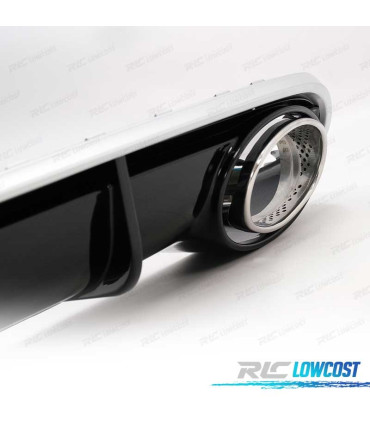 DIFUSOR TRASEIRO AUDI A4 B8 07-11 LOOK RS4